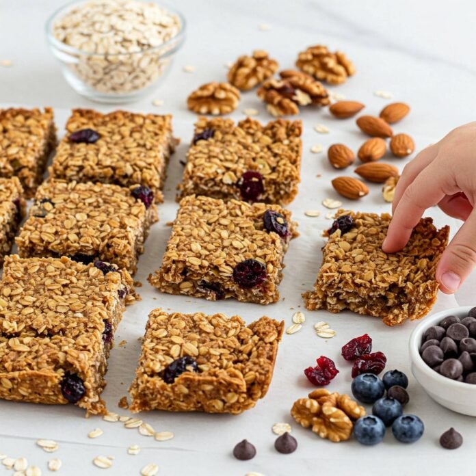 Homemade Granola Bars & Kids