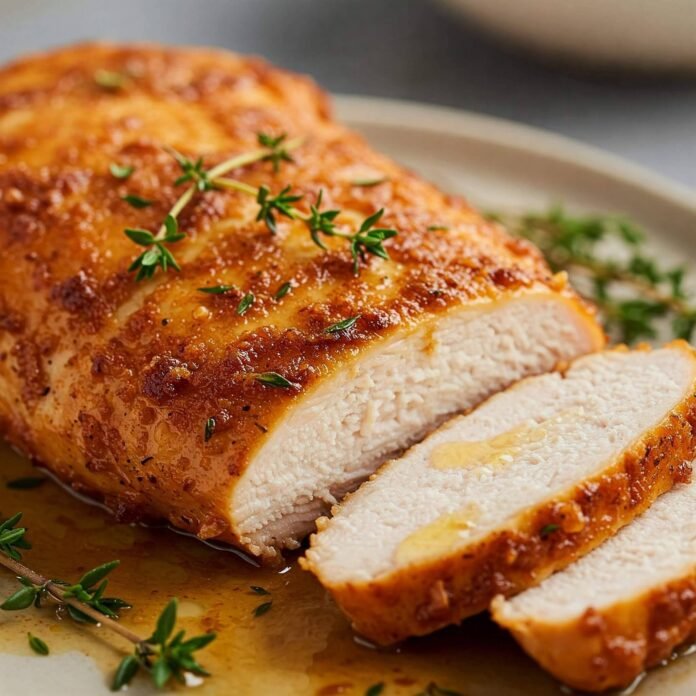 Juicy Air Fryer Chicken Breast Slices