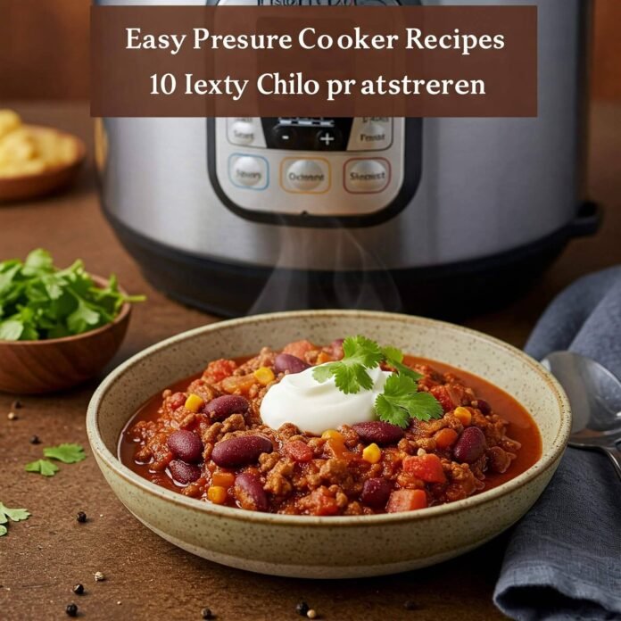 Hearty Chili with Instant Pot