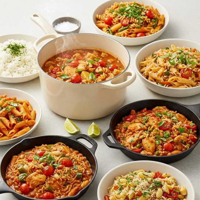 One-Pot Meals Variety